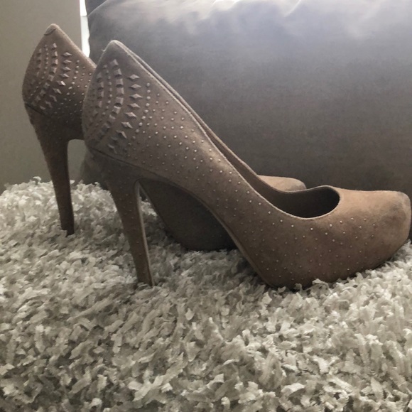 BCBG Generation suede studded heels - Picture 1 of 6